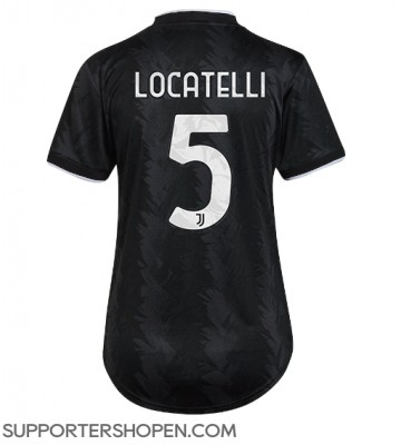 Juventus Manuel Locatelli #5 Borta Matchtröja Dam 2022-23 Kortärmad